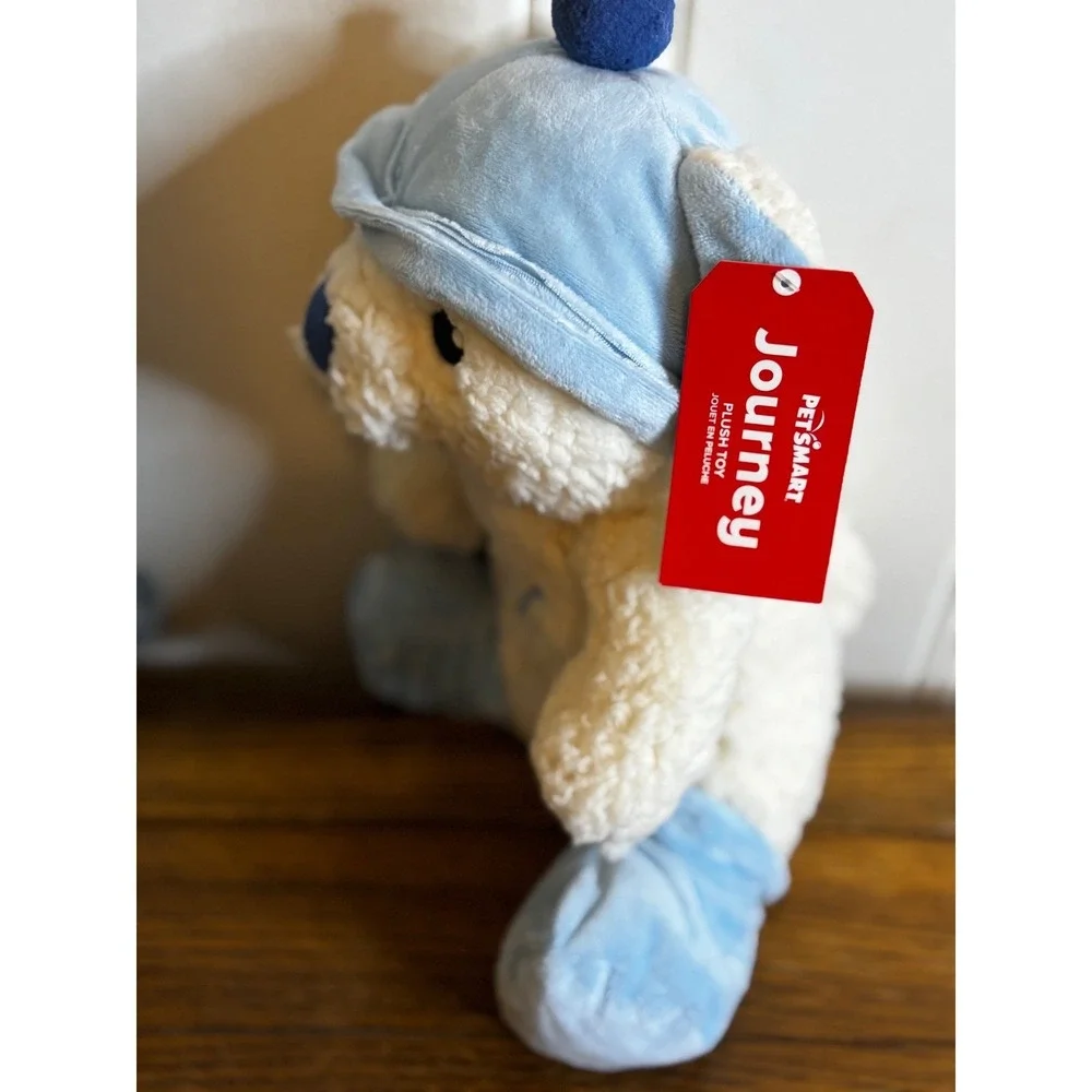 Petsmart Plush‎ Toys NWT Dog Journey & Lucky Squeaker Toy